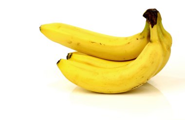 Bunch of fresh bananas clipart