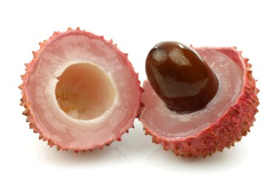 One cut lychee clipart