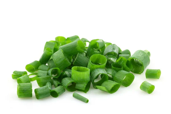 Ramo de cebollas verdes cortadas —  Fotos de Stock
