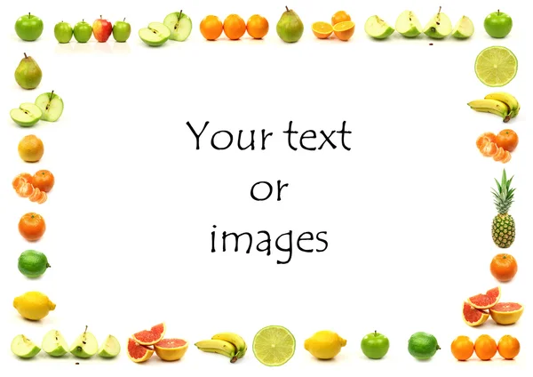 과일 테두리 — 스톡 사진
