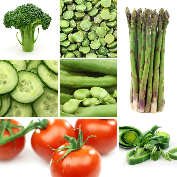 Barevné potraviny — Stock fotografie