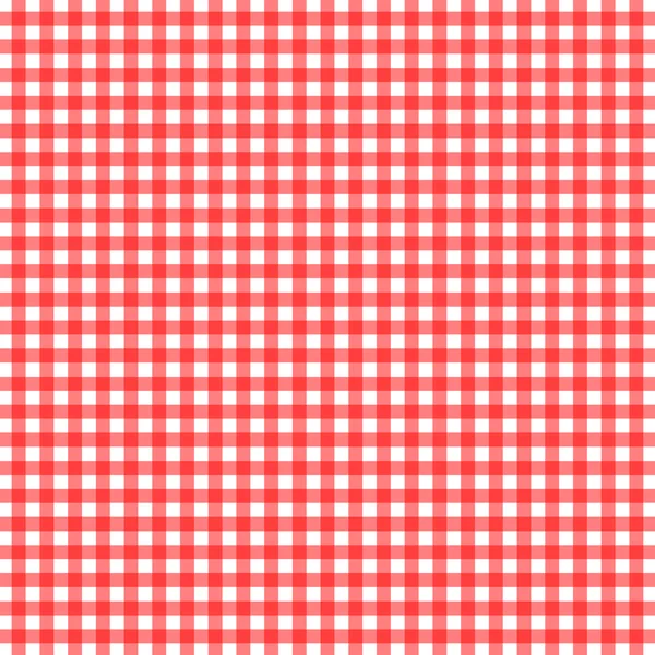 Piros-fehér kockás minta — Stock Fotó