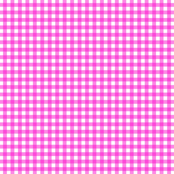Rózsaszín-fehér kockás minta — Stock Fotó