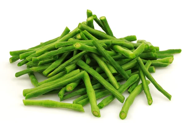 新鮮なカット長い豆 (ジュウロクササゲの作品) — ストック写真