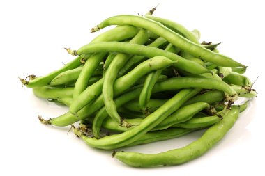 Bunch of broad beans clipart