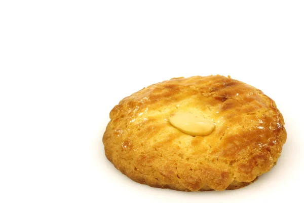 Nederlandse traditionele cookie met de naam "gevulde koek" — Stockfoto