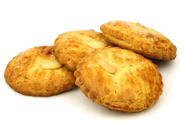 Biscuits traditionnels néerlandais appelés "gevulde koek " — Photo