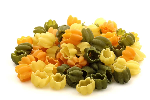 Tricolore tulipes pasta — стоковое фото