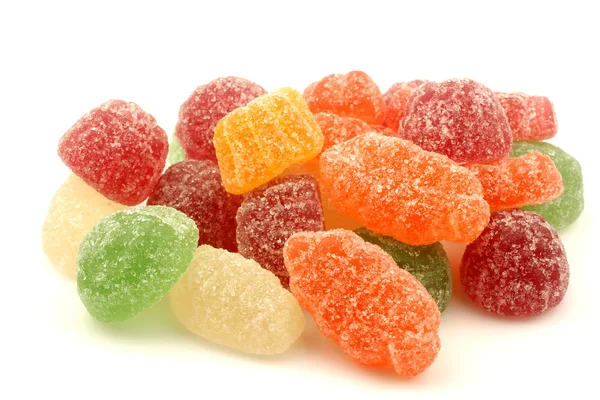 Caramelle colorate zuccherate — Foto Stock