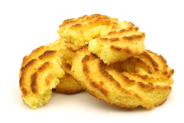 Nederländska cookies kallas "cocosmacroon" — Stockfoto