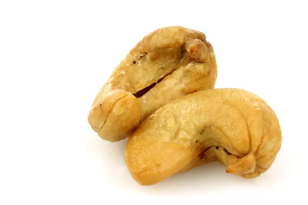 Dva ořechy kešu — Stock fotografie