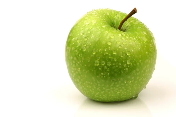 Świeże "granny smith" jabłko — Zdjęcie stockowe