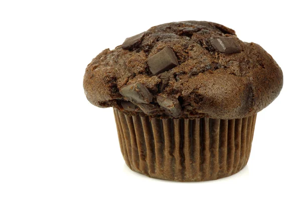 Čerstvě upečený čokoládový muffin — Stock fotografie