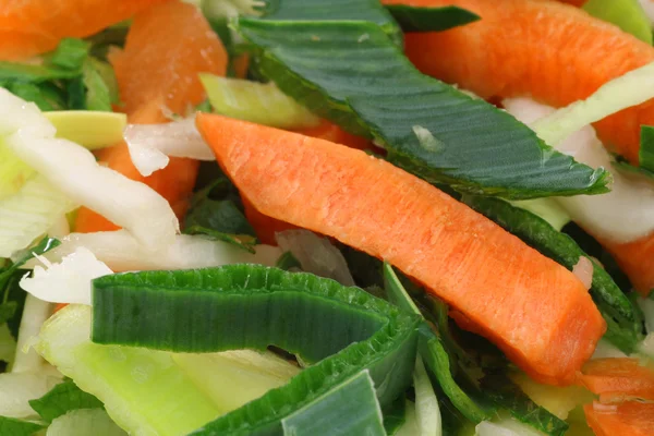 Fondo de coloridas verduras mixtas — Foto de Stock