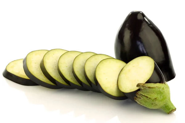 Snijd courgette — Stockfoto
