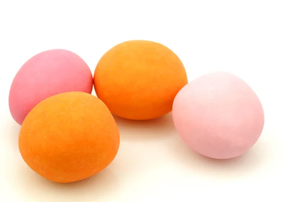 Barevné velikonoční vajíčko cukroví — Stock fotografie