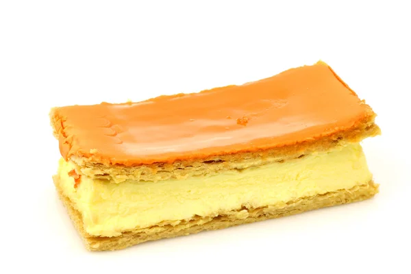 Traditional Dutch pastry called "tompouce" — Stock Photo, Image