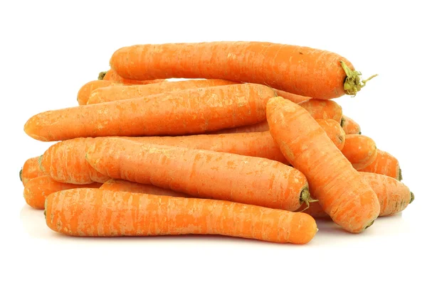 Букет свіжої зимової моркви — стокове фото