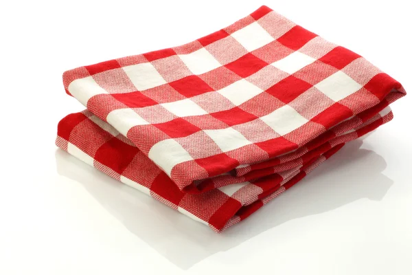 Ręcznik kuchenny kratkę — Zdjęcie stockowe