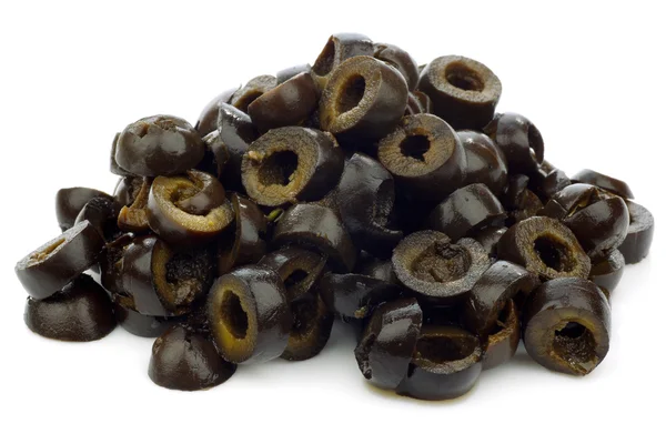 Black olive rings — Stock fotografie