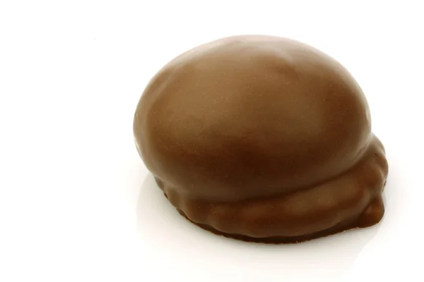 Süß gefüllte Schokolade Sahnetorte — Stockfoto