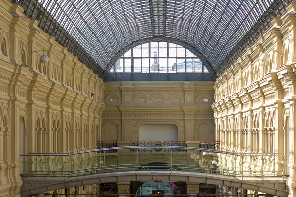 stock image Glass Roof in GUM Moscow