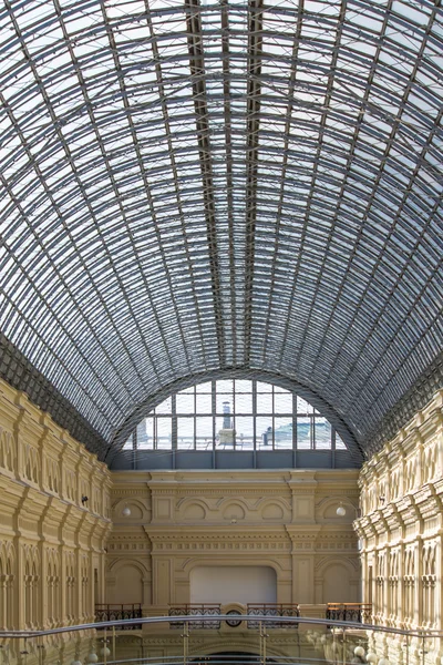 stock image Glass Roof in GUM Moscow