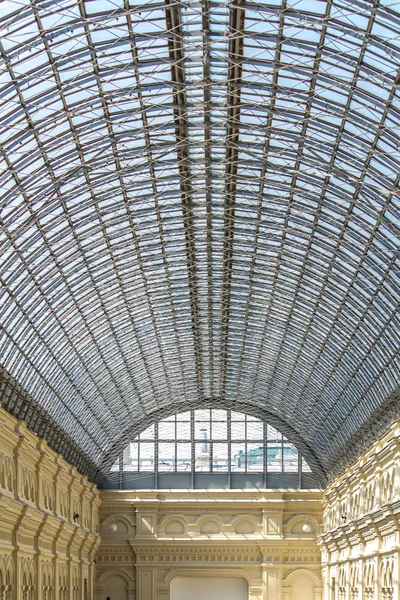 stock image Glass Roof in GUM Moscow