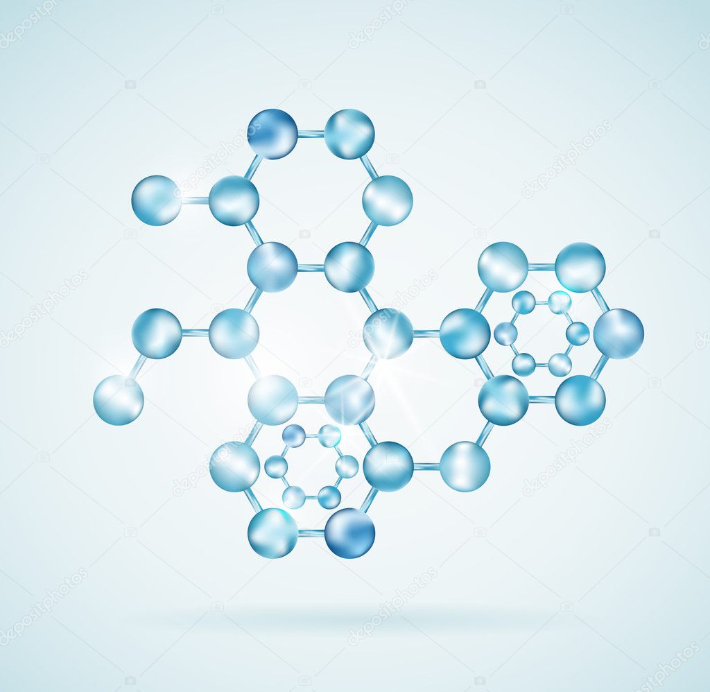 Icon of molecular structure