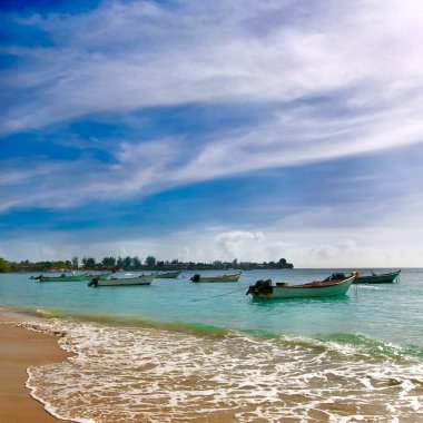 Trinidad ve tobago - güvercin beach gelin.