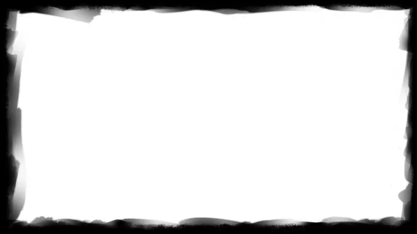Benzersiz siyah beyaz sınır çerçeve 04 — Stok fotoğraf
