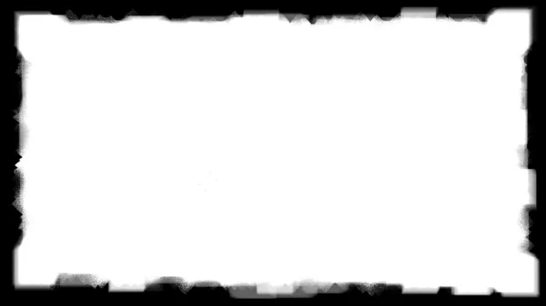 Unique Black and White border frame 08 — Stock Photo, Image