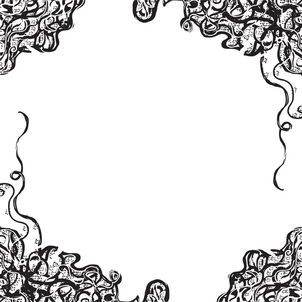 Fond noir et blanc — Image vectorielle