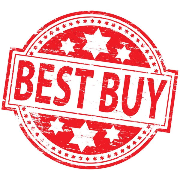 Best Buy Rubber Stamp — Stock Vector