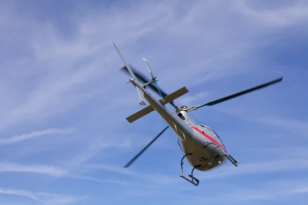 Flying helicopter — Stock Photo, Image