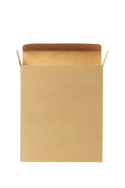 Gerecycleerd papier doos. — Stockfoto