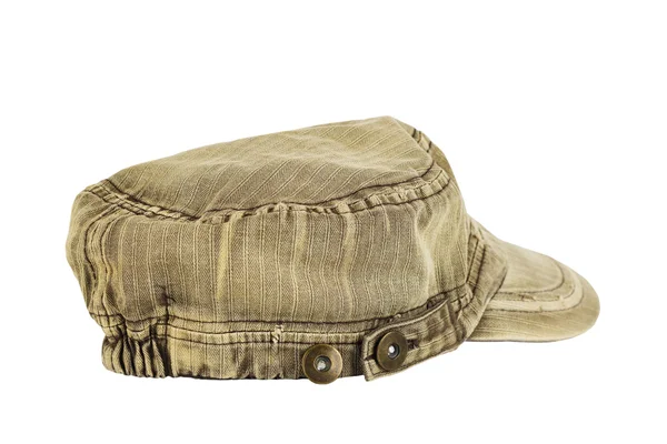 Sombrero marrón, aislado sobre fondo blanco . —  Fotos de Stock