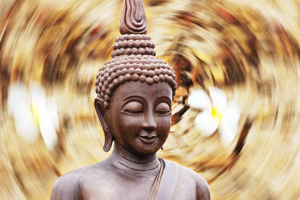 Fundo de colagem budista abstrato — Fotografia de Stock