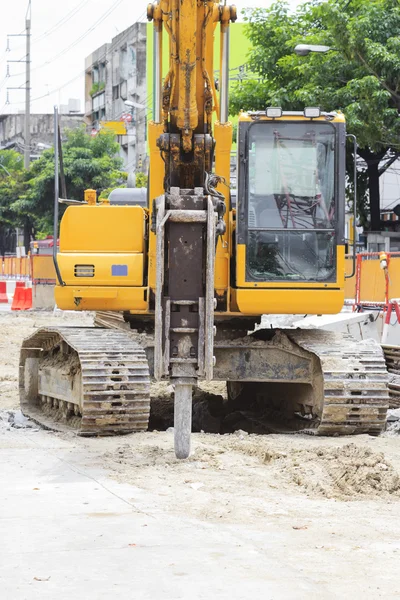 stock image Big excavator