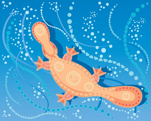 Conception de Platypus — Image vectorielle