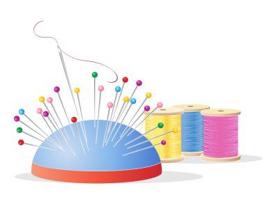 Pin cushion clipart