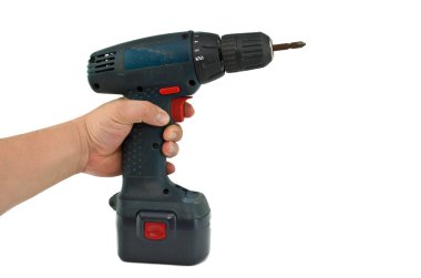 Cordless drill clipart