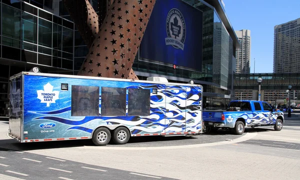 Tornto Maple Leafs Trailer — Stock Photo, Image