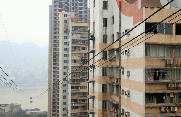 Chongqing kolejki linowej — Zdjęcie stockowe
