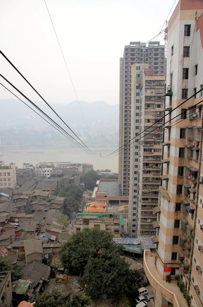 Carro de cabo de Chongqing — Fotografia de Stock
