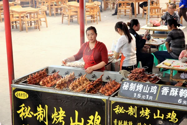 Китайский барбекю — стоковое фото