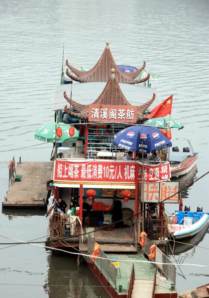 Tradycyjny chiński łódź — Zdjęcie stockowe