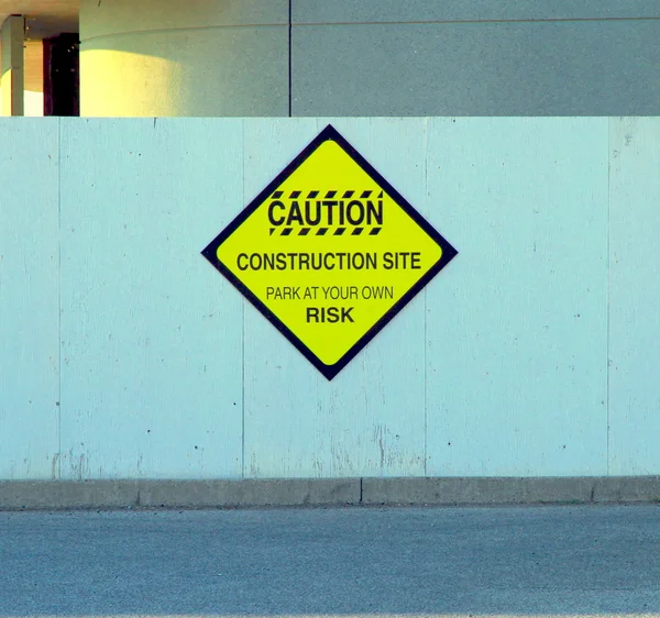 Caution Sign — Stock Photo, Image