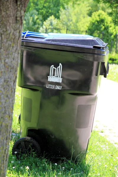 Toronto odpadkový koš — Stock fotografie