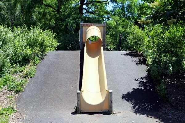 Slide do parque infantil — Fotografia de Stock